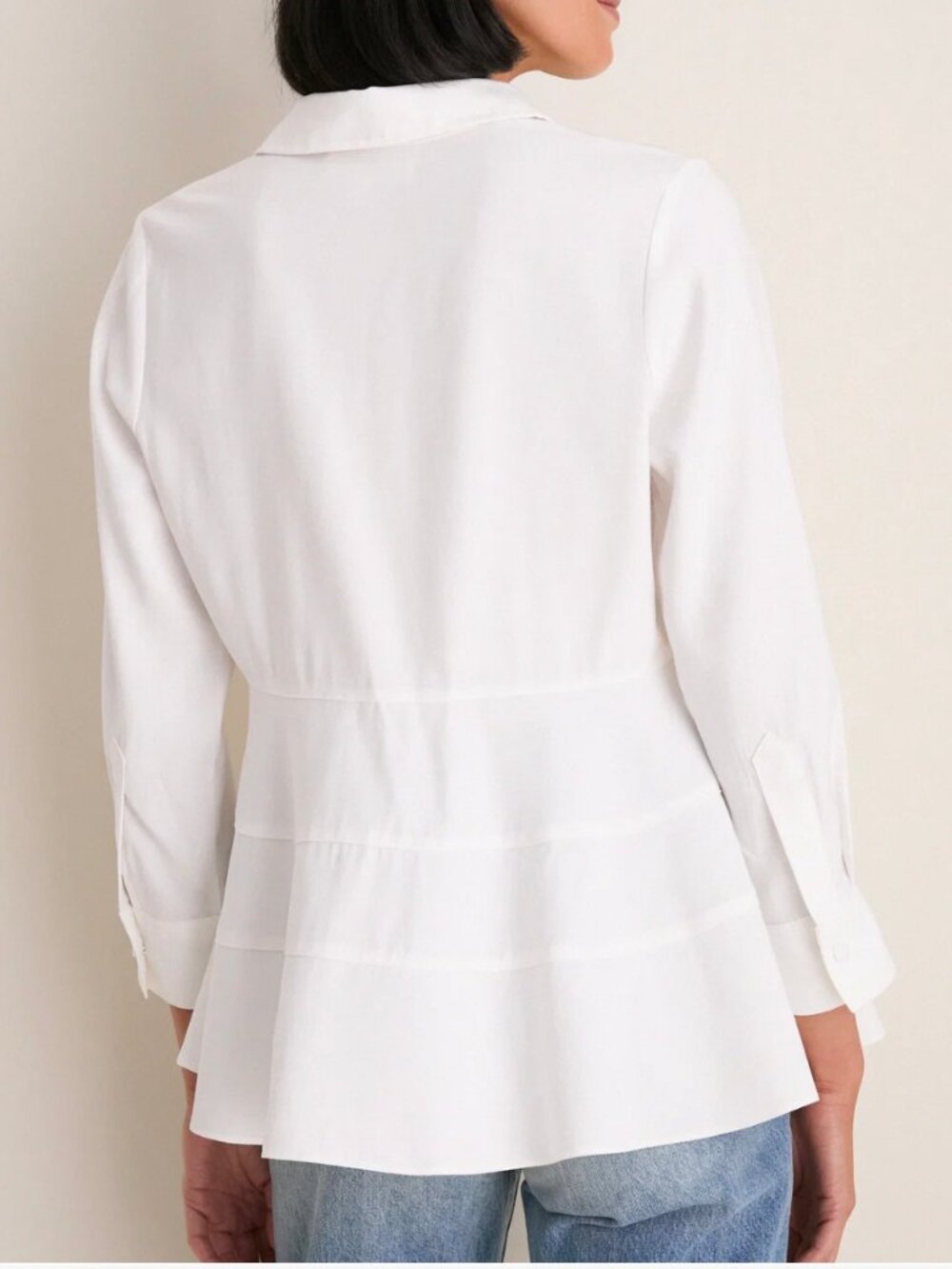 Pomander Place White Ashlen Blouse View 2